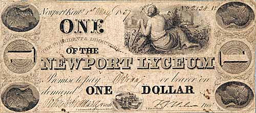 one-dollar note