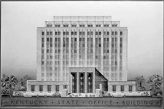 Kentucky’s new state office building.
