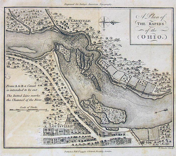 A Plan of the Rapids of the Ohio.