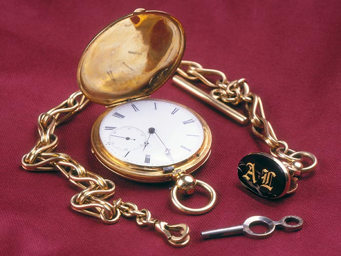 Abraham Lincoln's pocket watch.